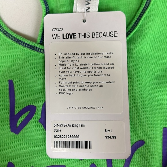 New Lorna Jane Tank - Picture 4 of 4